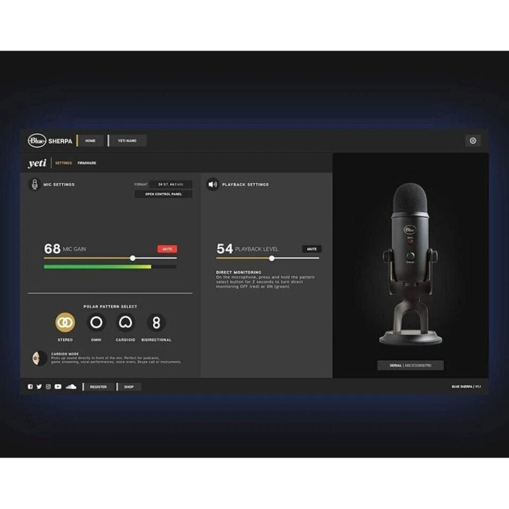 Logitech Blue Yeticaster – Complete Blue Yeti Mic Kit for Streaming & Recording, Black (Copy) Logitech
