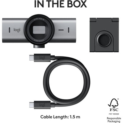 Logitech Brio 700 Webcam Black