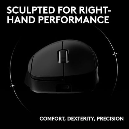 Logitech G PRO X Superlight 2 Wireless Gaming Mouse DEX Black