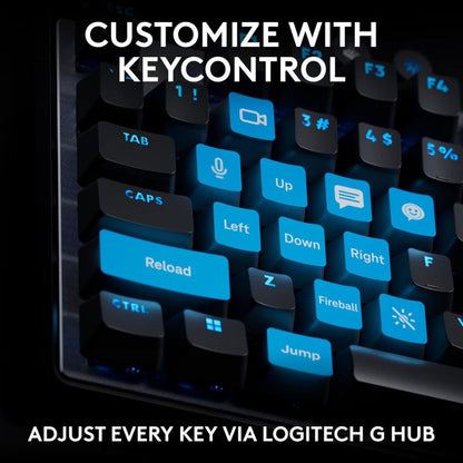 Logitech G PRO X (TKL Rapid) Wired Gaming Keyboard Black
