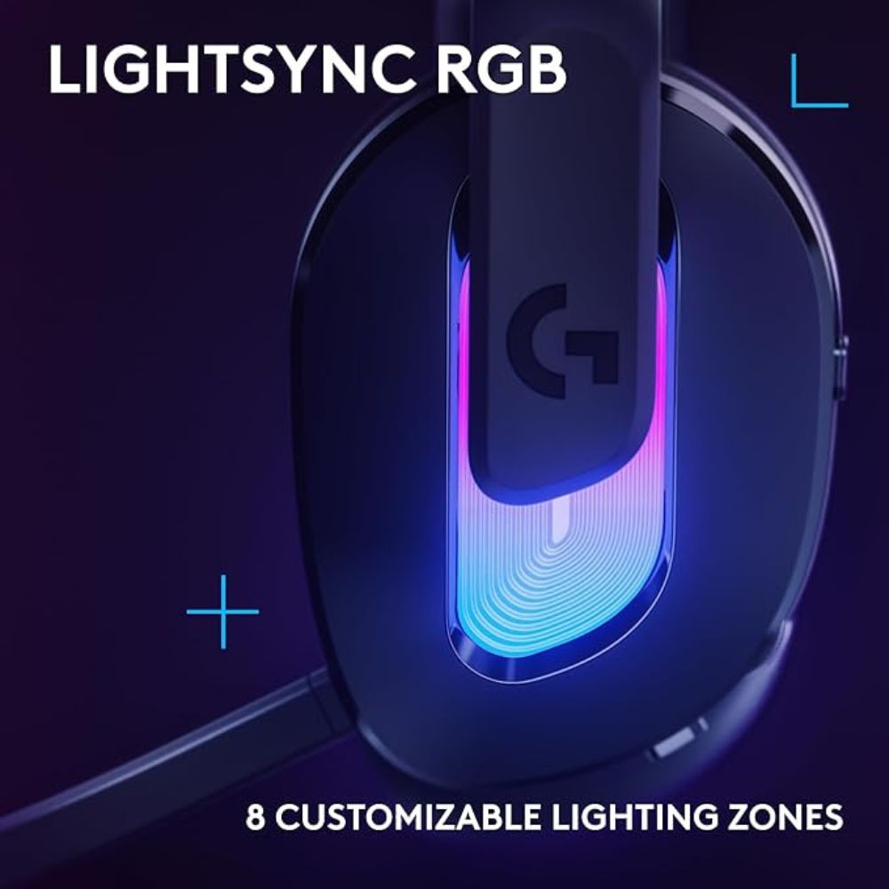 Logitech G522 Lightspeed Wireless Gaming Headset Black