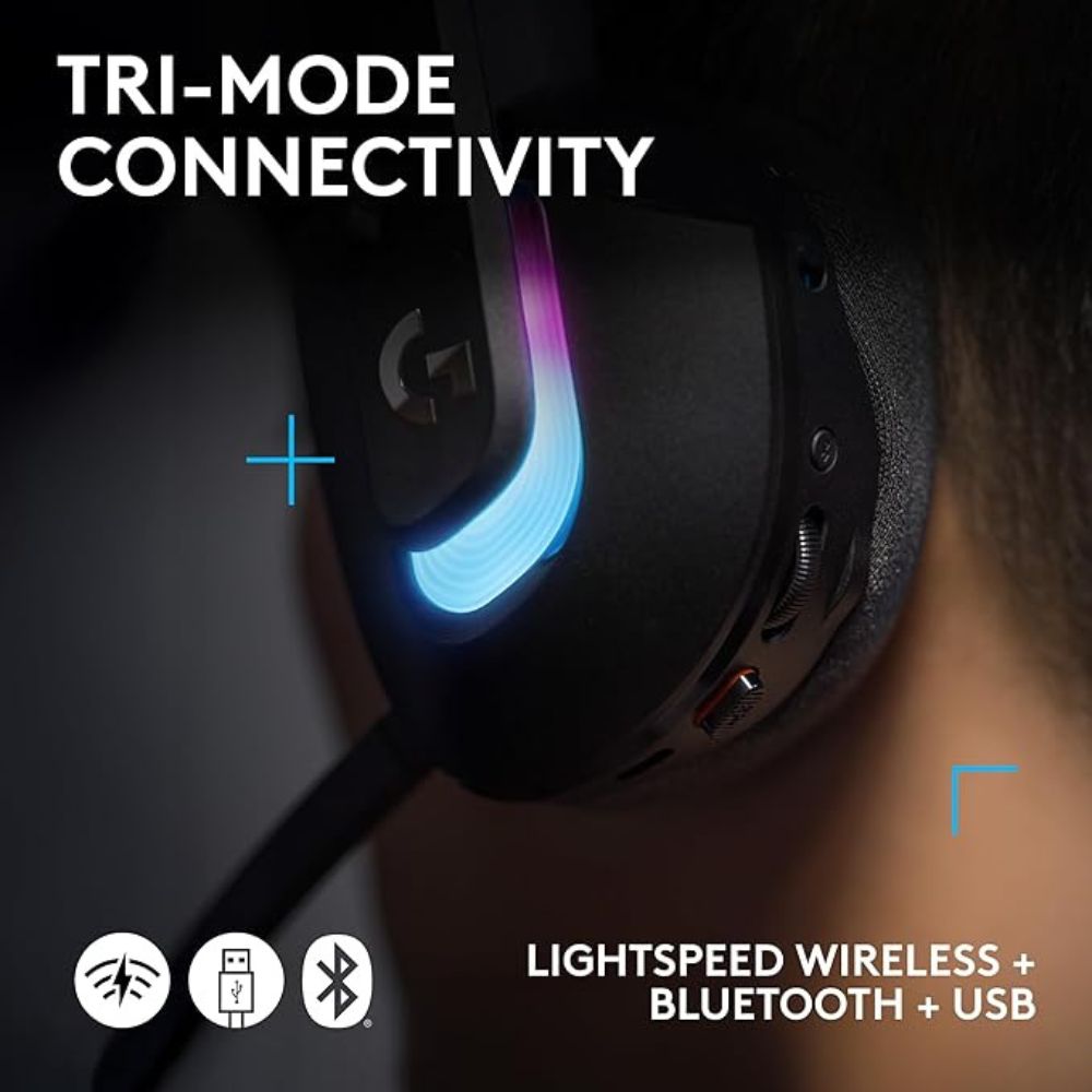 Logitech G522 Lightspeed Wireless Gaming Headset Black