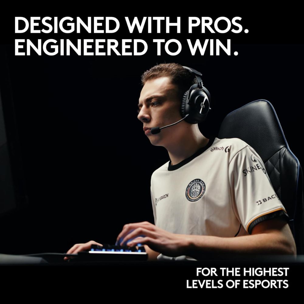 Logitech PRO X 2 Wireless Lightspeed Gaming Headset Black