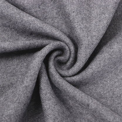 Luxury Cashmere Blend Scarf, Large 200x70cm Fringed Scarf (White) Tristar Online