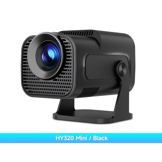 Magcubic HY320 Mini Newly Native 720P Android 11 4K Projector 300ANSI Wifi6 BT5.0 Cinema Outdoor Portable 180° Rotable Projector - Excellent - Refurbished