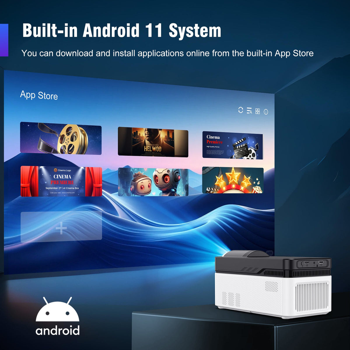 Auto offset and electronic focus features on HY450