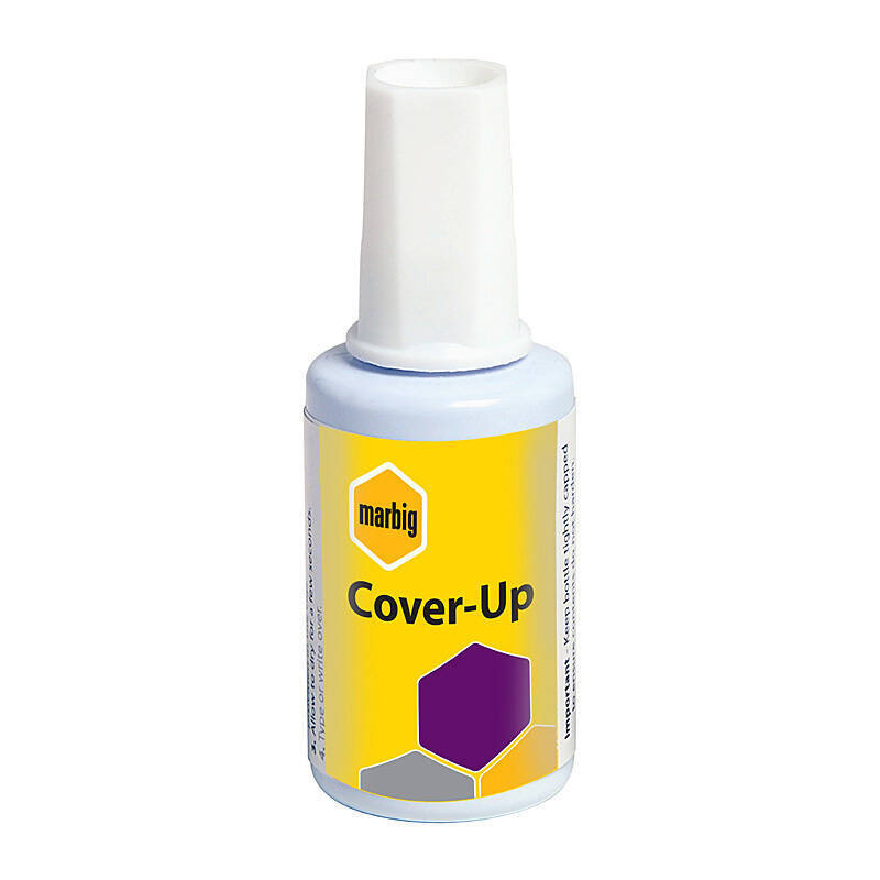 Mbg Correct Fluid CoverUp 20ml Marbig