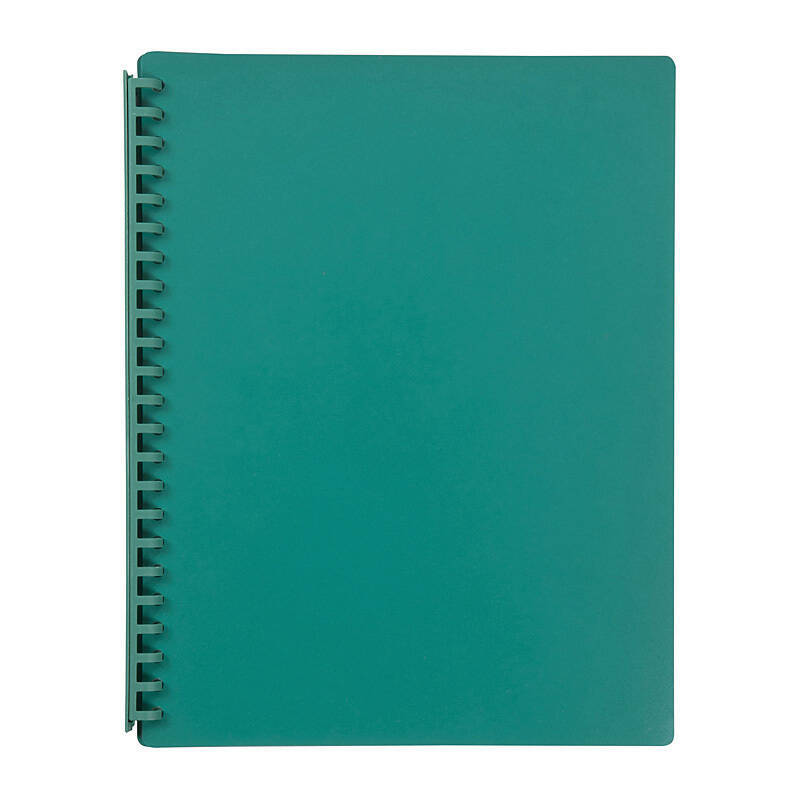 Mbg D/Book A4 Refillable Grn Marbig