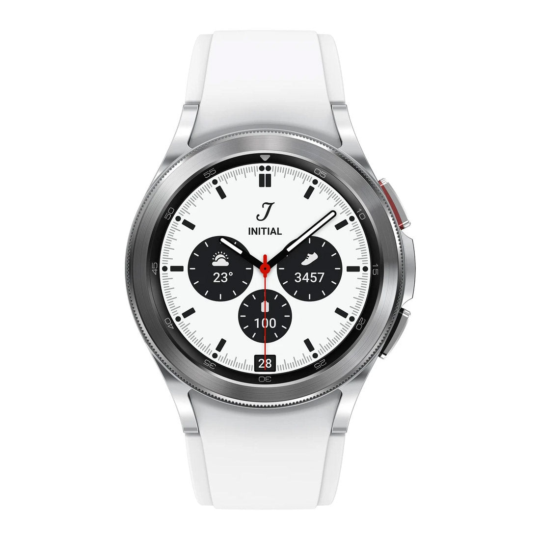 Samsung Galaxy Watch 4 Classic BT 42mm SM-R880 - Silver ( Refurbished Grade - A ) SAMSUNG