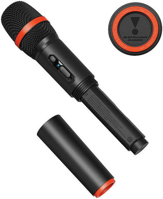 JBL MIC-300 UHF Microphone Recevier Included (Black)