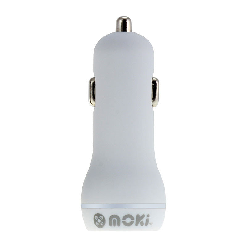 Moki Dual USB Car Charger Wh Moki International