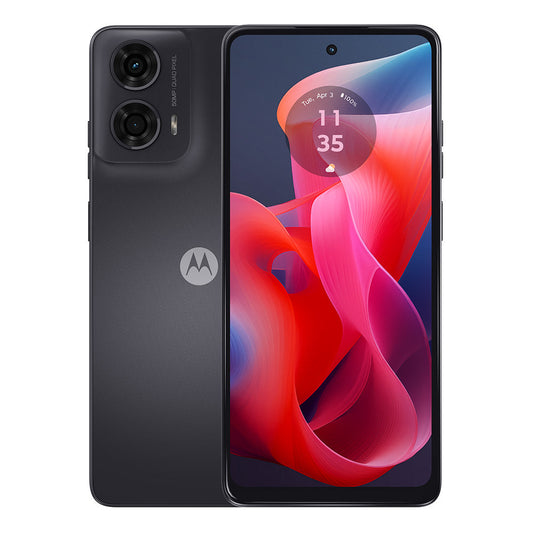 Motorola G24 4GB/128GB - Matte Charcoal ( AU Version ) Excellent - Refurbished Motorola