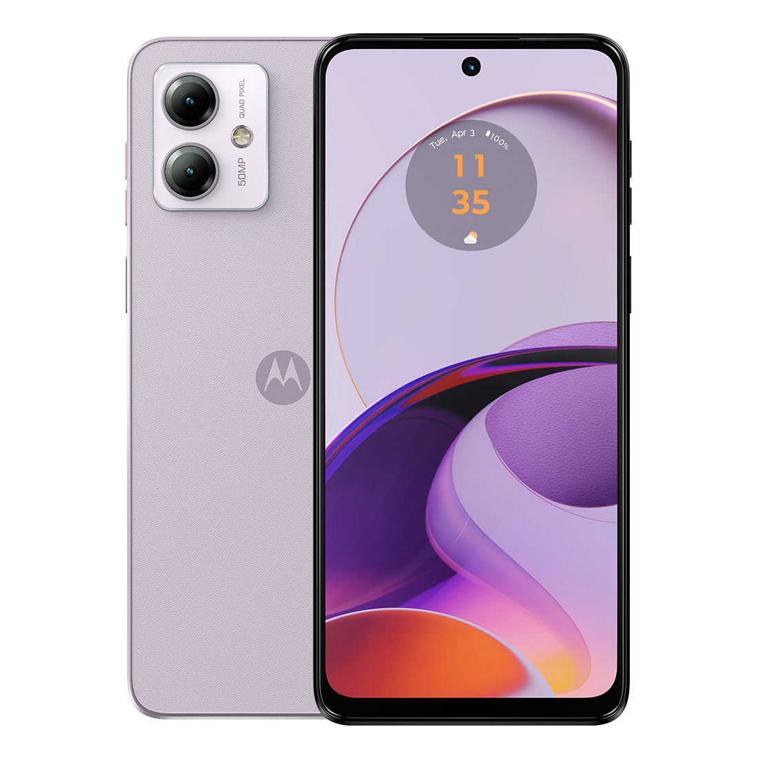 Motorola G14 4GB/128GB - Pale Lilac ( AU Version ) Excellent - Refurbished Motorola