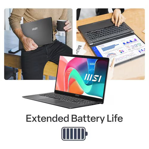 MSI Modern 15 F1MG – 512GB – Platinum Gray