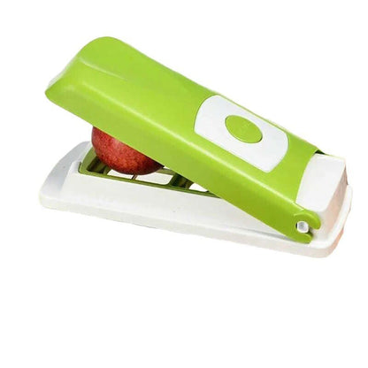 Multi-Functional Vegetable Chopper & Slicer Set - Dicer, Grater with Food Container & Peeler(green) Tristar Online