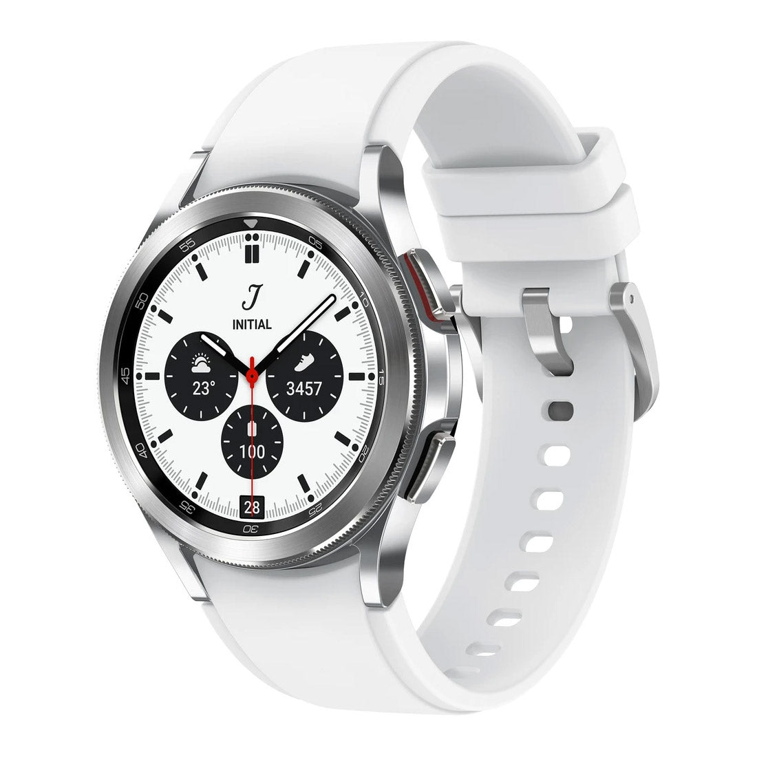 Samsung Galaxy Watch 4 Classic BT 42mm SM-R880 - Silver ( Refurbished Grade - A ) SAMSUNG
