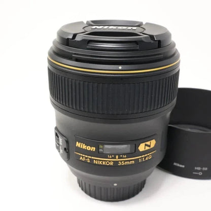 Nikon AF-S NIKKOR 35mm f/1.4G – Professional Fast Wide-Angle Prime Lens Nikon