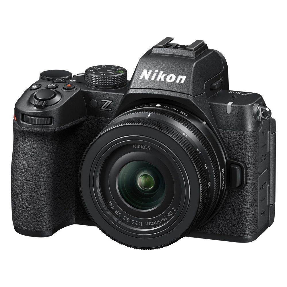 Nikon Z50 II Camera Kit with Z DX 16-50mm f/3.5-6.3 VR – 4K Video & Fast AF Nikon