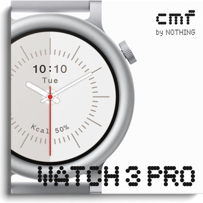 Nothing CMF by Nothing Watch Pro 3 - Light Green, Light Grey