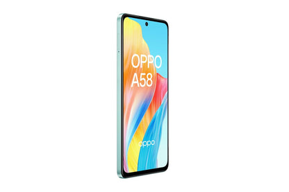 OPPO A58 (Dual Sim, 128GB/6GB, 6.72'') Dazzling Green Smartphone (AU Version) Pristine - Refurbished (Copy) OPPO