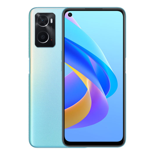 OPPO A76 (Dual Sim, 6.56'', 128GB/4GB) Glowing Blue Smartphone (AU Version) Pristine - Refurbished (Copy) OPPO