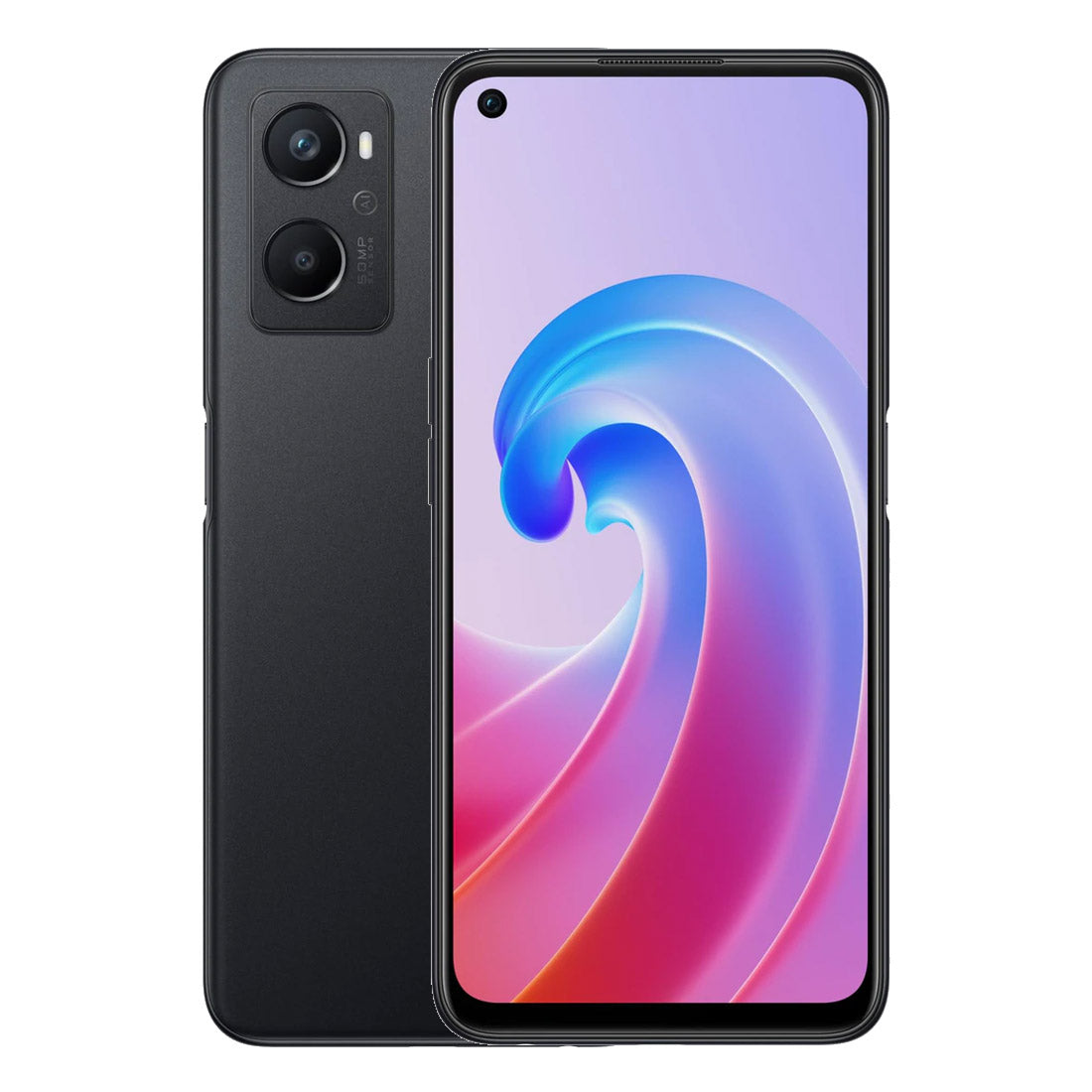 OPPO A96 (Dual Sim, 8GB/128GB, 6.59 inches) - Starry Black Smartphone (AU Version) - Good Refurbished OPPO