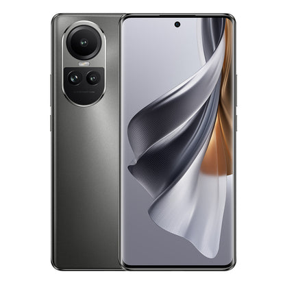 OPPO Reno10 (Dual Sim, 8GB/256GB, 6.7'') - Silver Grey - Smartphone (AU Version) Pristine - Refurbished (Copy) OPPO