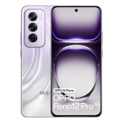 OPPO Reno12 Pro 5G (Dual Sim, 512GB/12GB, 6.7'') - Nebula Silver - Smartphone (AU Version) Pristine - Refurbished (Copy) OPPO