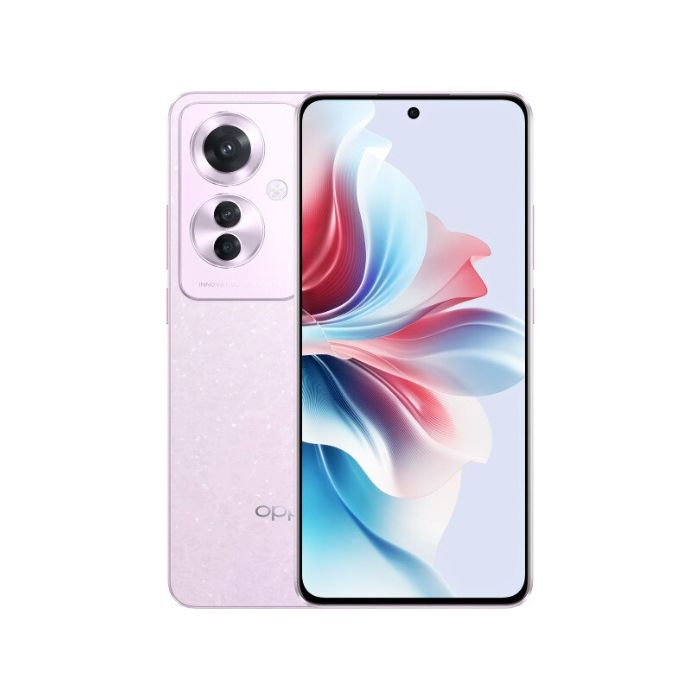 Oppo Reno 11 F 5G Dual SIM – 256GB, Coral Purple - Pristine Refurbished Oppo