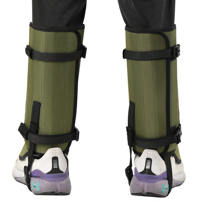 Outdoor Anti-Snake Bite Leg Guards - Hiking Camping Knee Protectors, Snow Shoe Covers, Leg Sleeves, Green Tristar Online