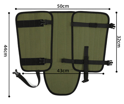 Outdoor Anti-Snake Bite Leg Guards - Hiking Camping Knee Protectors, Snow Shoe Covers, Leg Sleeves, Black Tristar Online