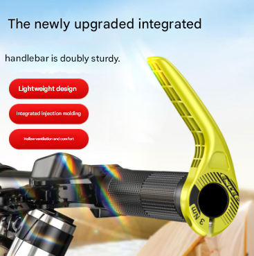 Pink Ultralight Ergonomic Bike Bar Ends - High-Strength Composite Horn Grips (22.2mm) Tristar Online