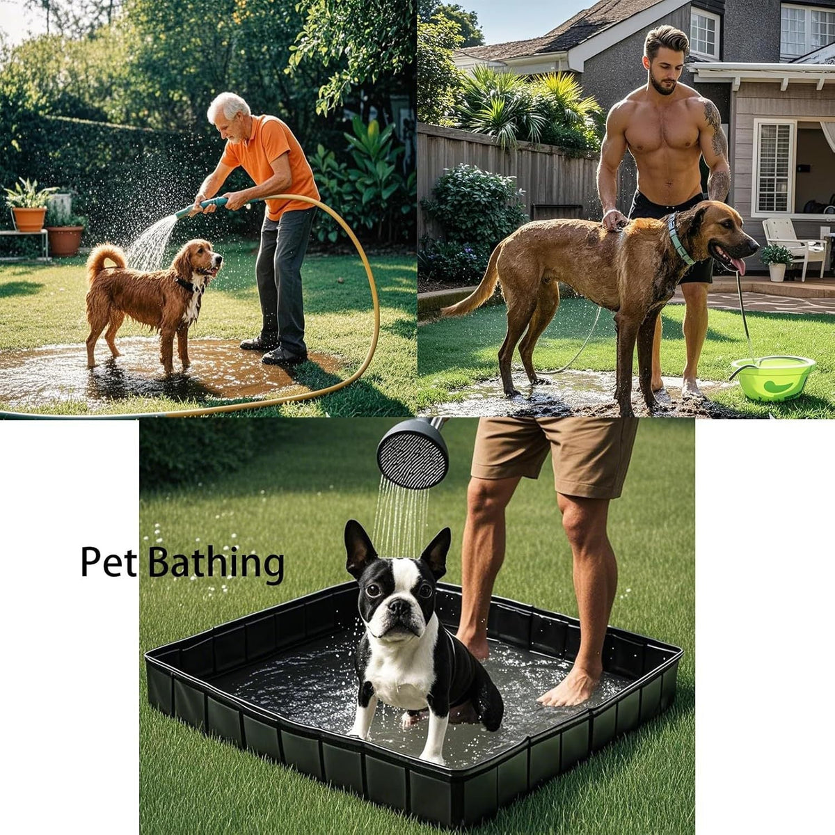 Portable Camping Shower Base - Collapsible Water Containment Tray with Drain for Outdoor Tents Tristar Online
