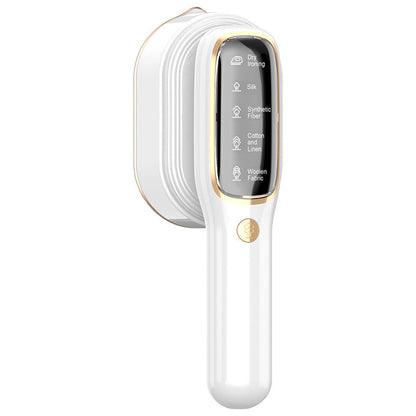 Portable Handheld Garment Steamer & Mini Iron - Smart Temperature Control, Rapid Heating & Powerful Steam for All Fabrics(White) Tristar Online