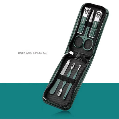 Portable Stainless Steel Nail Clipper Set (6 pcs) Tristar Online