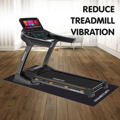 Powertrain 2m x 1m Treadmill Mat 5mm Non-Slip High-Density EVA Foam Gym Equipment Floor Protector Noise Reducing Mat