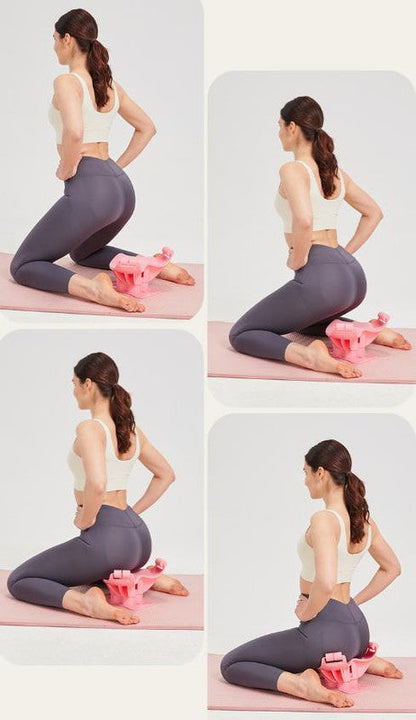 Purple Ergonomic Pelvic Floor & Glute Trainer - Home Workout Equipment for Hips and Inner Thighs Tristar Online