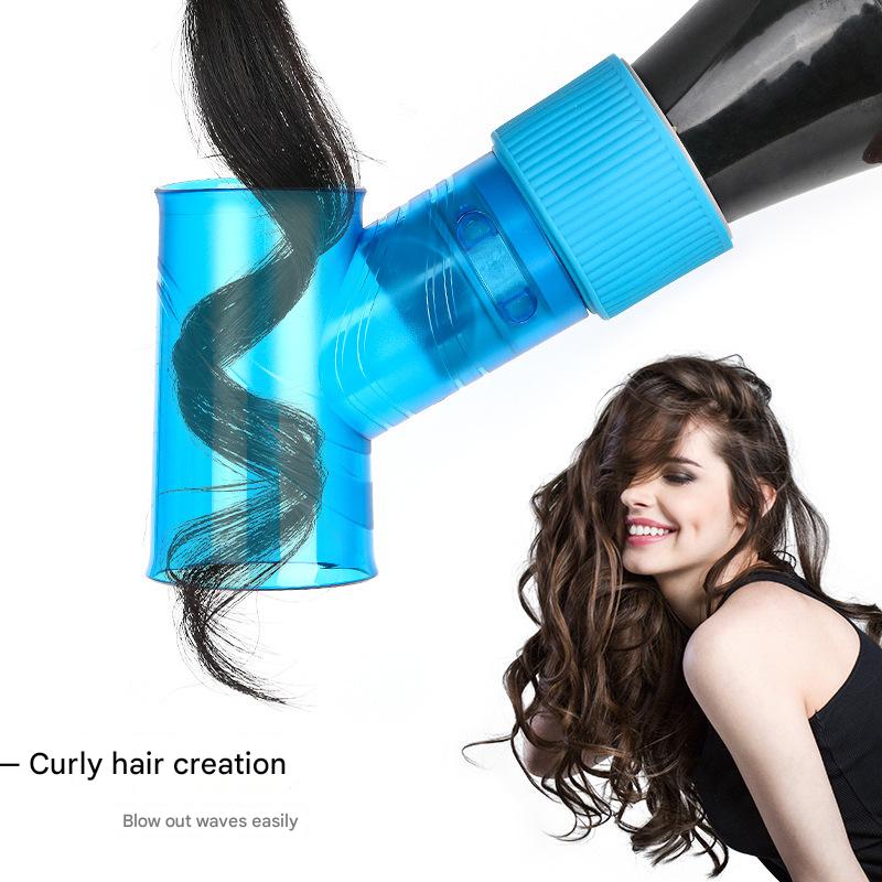 Purple Wind Spin Hair Curler Diffuser - Universal Hair Dryer Attachment for Effortless Waves and Curls Tristar Online