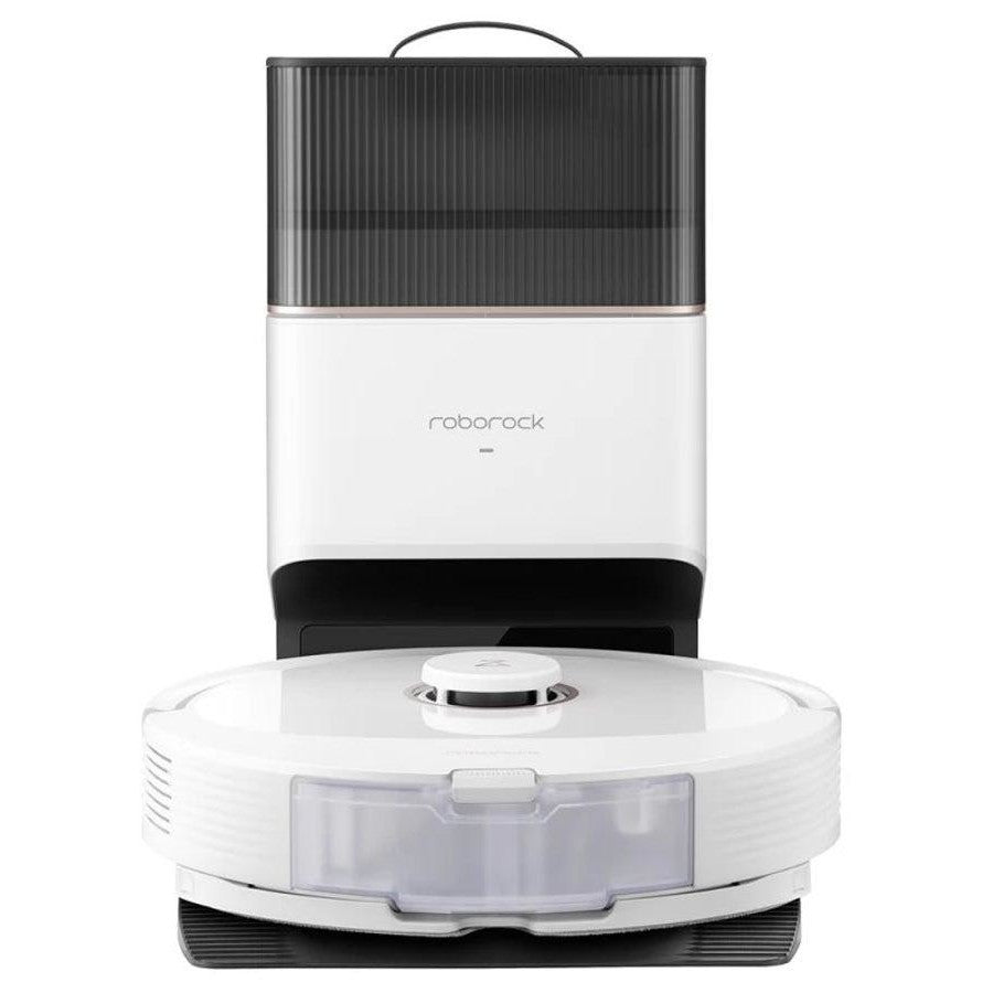 Roborock Q8 Max+ Plus Robot Vacuum & Mop Cleaner with Self-Emptying - White Roborock