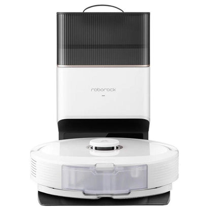 Roborock Q8 Max+ Plus Robot Vacuum & Mop Cleaner with Self-Emptying - White Roborock