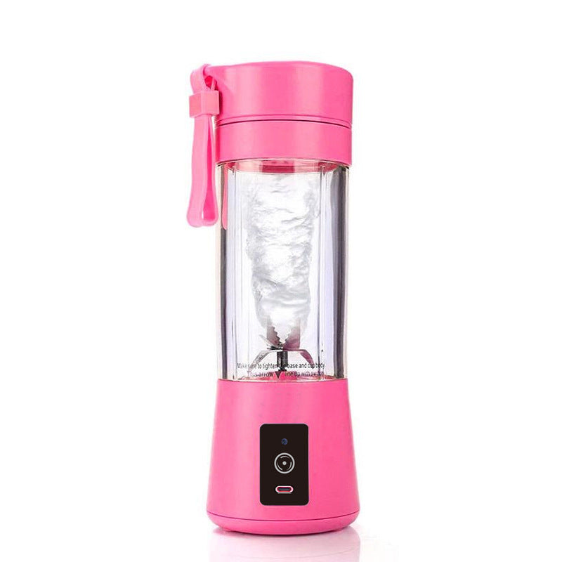 Rose Red Portable Blender USB Rechargeable - Personal Size Smoothie Maker On The Go Tristar Online