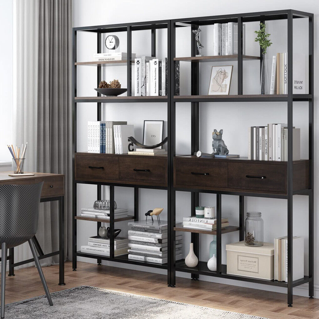 Rustic Accent Bookshelf 90CM Wide Plant Display Rack Tristar Online