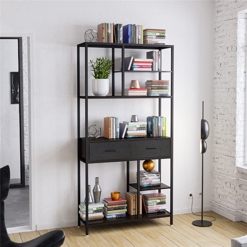 Rustic Accent Bookshelf 90CM Wide Plant Display Rack Tristar Online