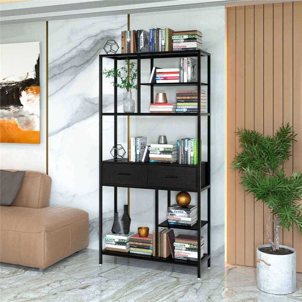 Rustic Accent Bookshelf 90CM Wide Plant Display Rack Tristar Online