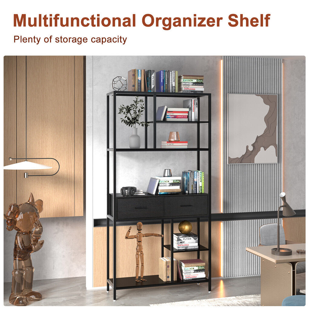 Rustic Accent Bookshelf 90CM Wide Plant Display Rack Tristar Online