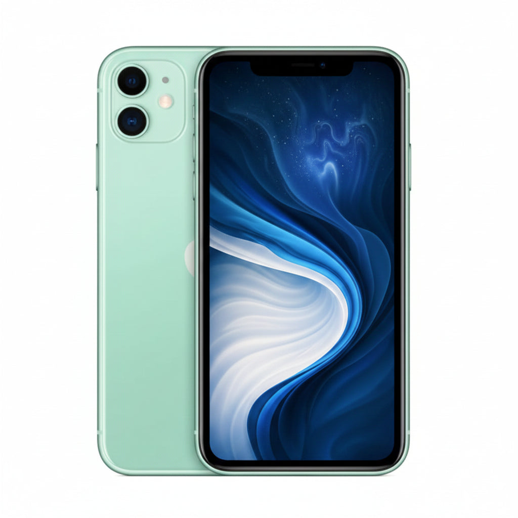 Apple iPhone 11 Smartphone - 64GB, 128GB, 256GB - Purple, Yellow, Green, Black, White,(PRODUCT)RED - Acceptable - Refurbished Apple