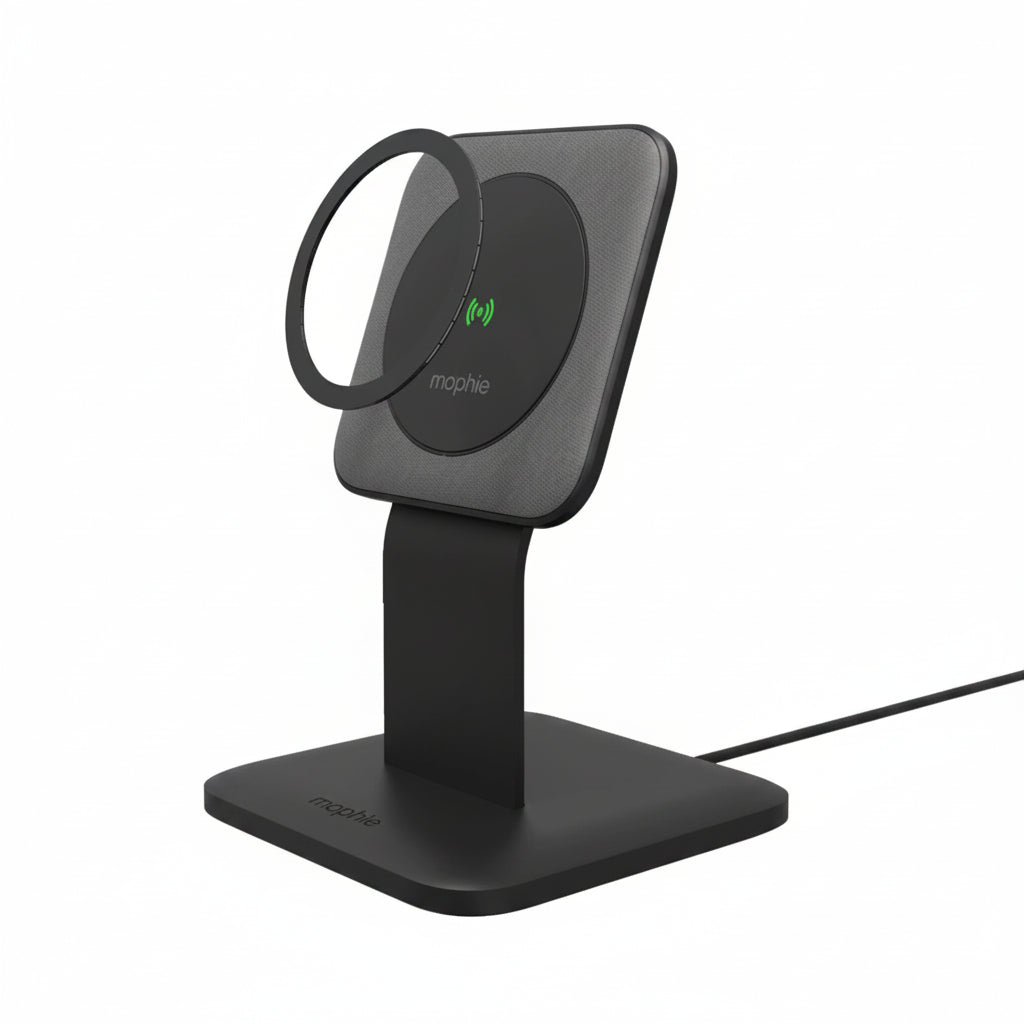 Mophie Snap+ Wireless Stand Charger Black – Magnetic Wireless Charging Stand - Excellent - Refurbished