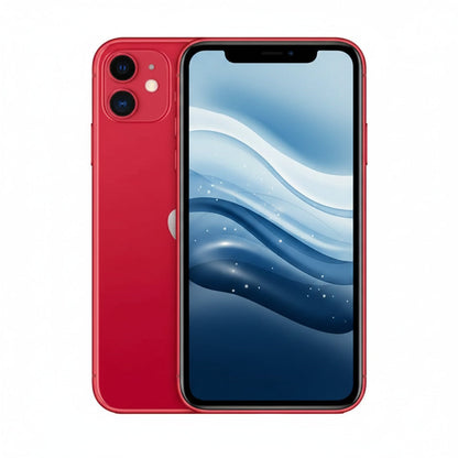 Apple iPhone 11 Smartphone - 64GB, 128GB, 256GB - Purple, Yellow, Green, Black, White,(PRODUCT)RED - Acceptable - Refurbished Apple