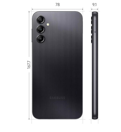 Samsung Galaxy A14 4G Smartphone – 4GB RAM, 128GB Storage, Black - (AU Version) SAMSUNG