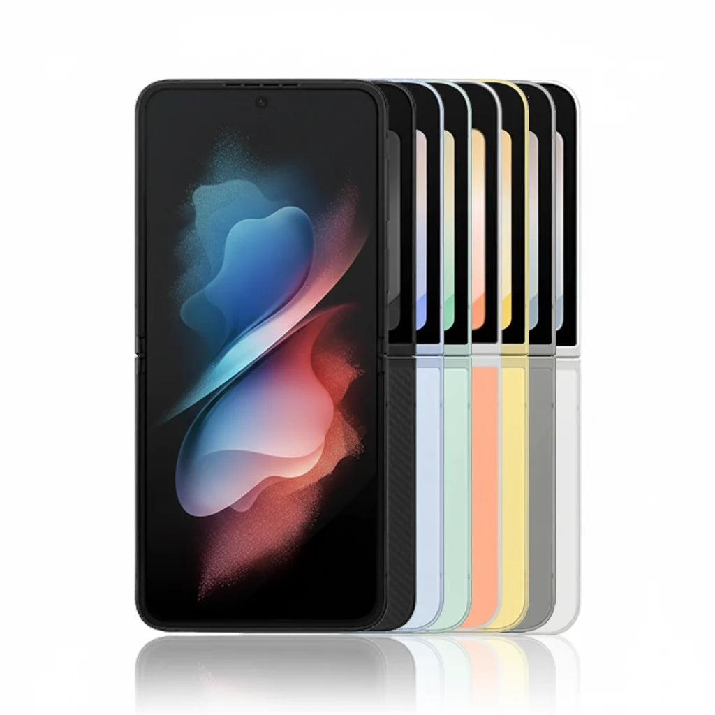 Samsung Galaxy Z Flip6 5G 12GB RAM 256/512GB - Blue - Mint - Silver - Yellow - Black - Green - Peach - Refurbished - Good Samsung